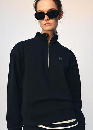Світшот з блискавкой zara