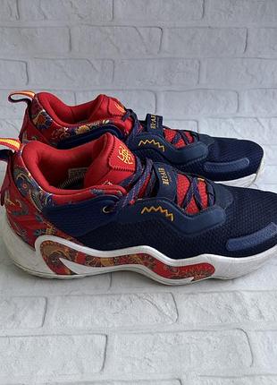 Мужские баскетбольные кроссовки adidas d.o.n. issue 3 bel-air donovan mitchell basketball nba size 46 размер адидас баскетбольное кроссовки оригинал