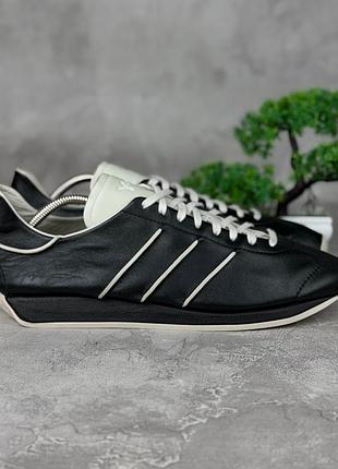 Adidas y-3 yohji yamamoto чоловічі шкіряні кросівки, розмір 46