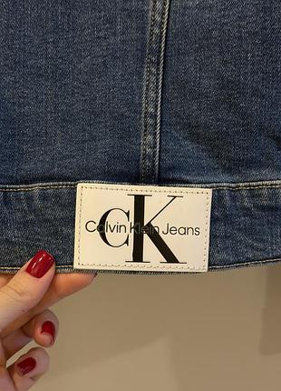 Джинсова куртка calvin klein (s) 4
