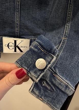Джинсова куртка calvin klein (s) 5