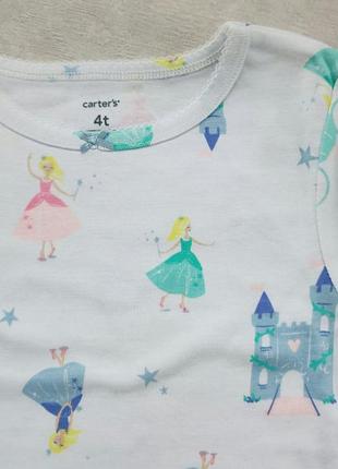 Красивая пижамка carters для девочки 3