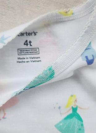 Красивая пижамка carters для девочки 4