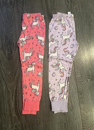 Лот із двох піжамних штанців 🦄