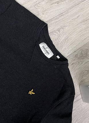 Кофта чоловіча lyle & scott чорна 2
