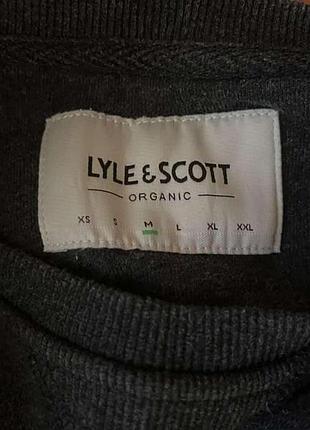 Кофта чоловіча lyle & scott чорна 5