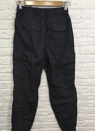 Брюки хлопковые h&m 4