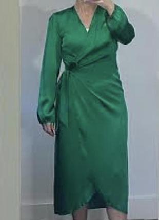 Шикарное на запах платье 👗