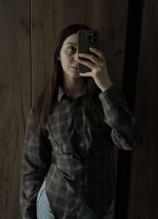 Рубашка жіноча на поясі