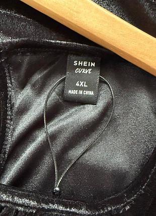 ✨ велюровий шикарний топ plus size shein ✨ 9
