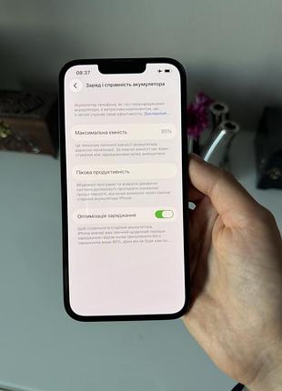 Iphone 13 128 gb midnight, б/у 8
