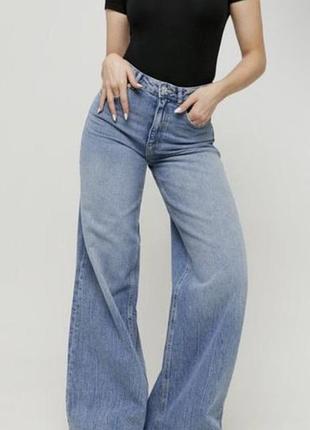 Джинсы палаццо стиль zara