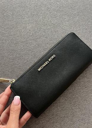 Шкіряний гаманець michael kors