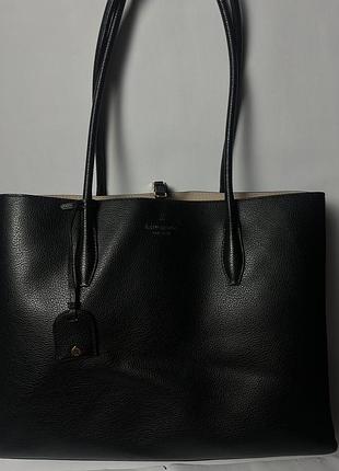Велика шкіряна сумка на плече kate spade