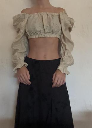 Топ білий zara 6