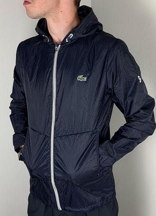 Lacoste чоловіча куртка вітровка оригінал, розмір xs