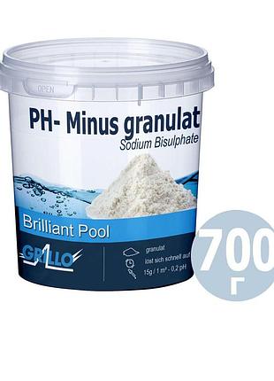 Ph-мінус для басейну grillo 80415, 700 г – зниження рівня ph
