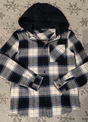 Рубашка с капюшоном 164 primark 2