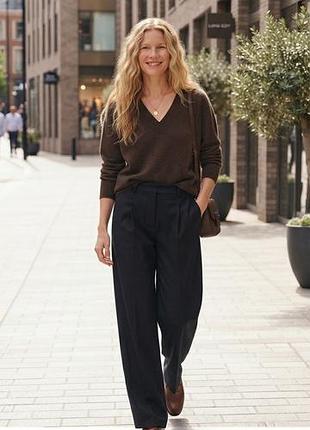 Кашемировый свитер удлиненный
шоколадный cashmere 100% кашемир