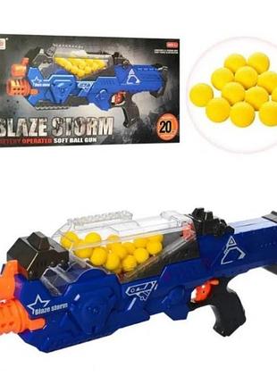Бластер на мягких слоях - blaze storm zc7109 уценка
