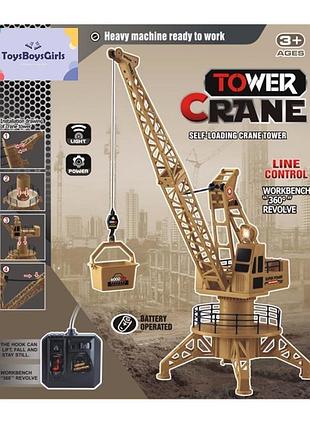 Ігровий набір - "будівельний кран" - tower crane xm-6820