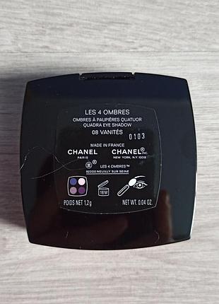 Тени chanel les 4 ombres 08 vanities 7