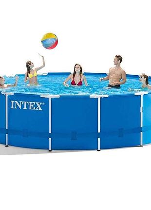 Каркасный бассейн intex 28242-0, 457 х 122 см (бассейн)