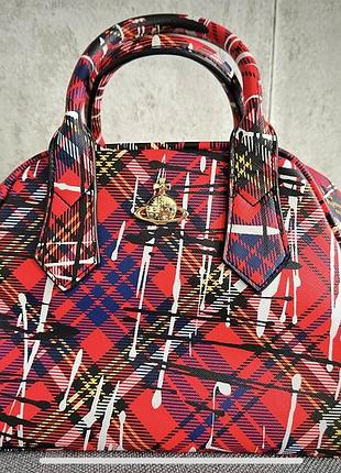 Сумка vivienne westwood derby yasmine splatter-pattern