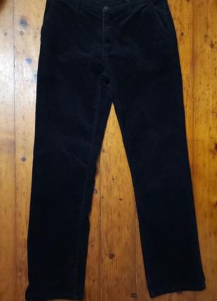 Вінтажні вельветові джинси levi’s 630 чорні w32 l34 виготовлено в бельгії