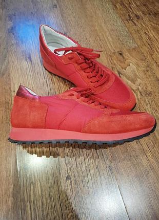 Жіночі яскраво червоні кросівки hip shoe style (нідерланди)