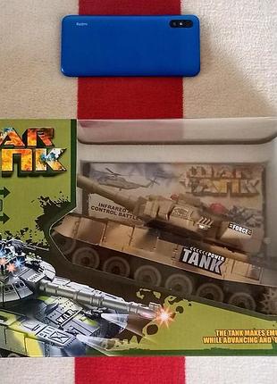 Детский танк на радиоуправлении - war tank #9993 - танковая дуэль, танковый бой