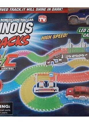 Игровой набор / трек - "luminous tracks" d6086 - светится в темноте