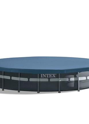 Захисний тент-чохол intex 18929, ø 732 см для каркасного басейну