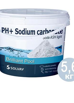 Ph+ плюс для басейну solvay 80028, 5,6 кг – підвищення рівня ph