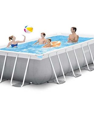 Каркасный бассейн intex 26790-0, 400 x 200 x 122 см (бассейн)