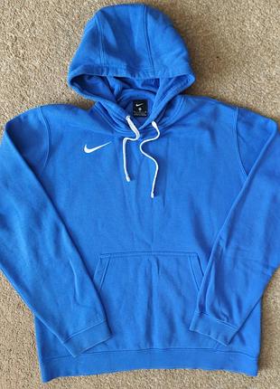 Худі nike team club 19 hoodie м синього кольору