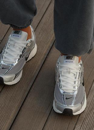 Кросівки nike initiator grey silver 2