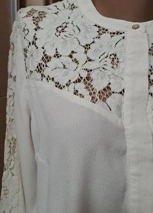 Молочна сорочка блуза h&m 7