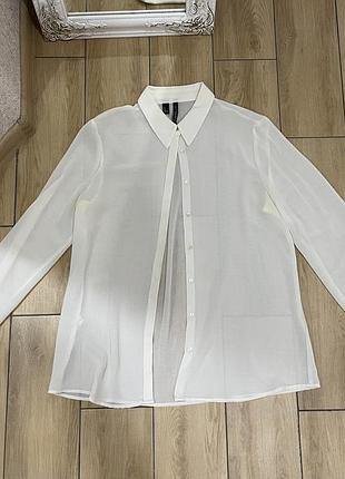 Жіноча прозора блуза mango m
