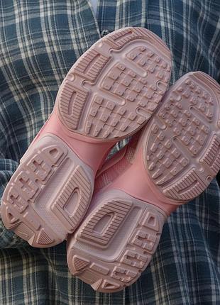 Кроссовки nike runtek pink flowers 4