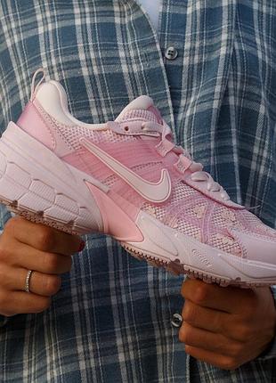 Кроссовки nike runtek pink flowers 6