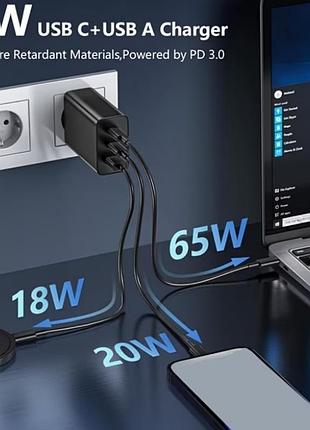Быстрое зарядное устройство 65 w