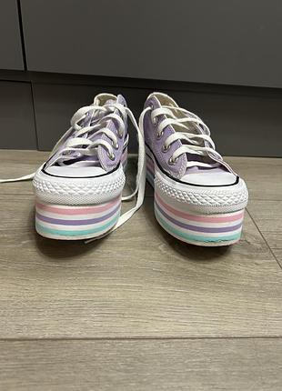 Кеди converse на платформі 2