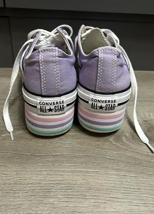 Кеди converse на платформі 5