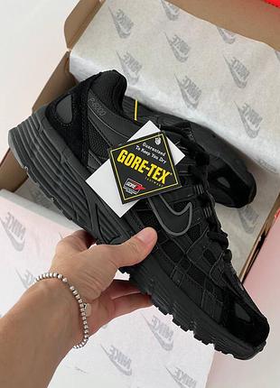 Nike p-6000 'black ' термо