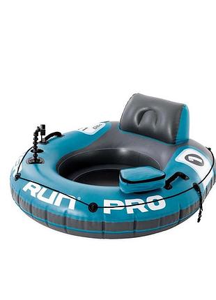 Надувное кресло river run, серия sports, intex 56843, 140 х 132 см