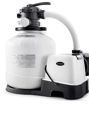 Песочный насос с хлоргенератором intex 26680 (qx2600, model: eco20220-2), 10 000 л/ч хлор 11 г/ч, 55 кг