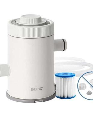 Картриджный фильтр-насос intex 26602-1 (c330, model: fp602), 1 250 л/ч, тип h для бассейнов без выходов под фильтрацию