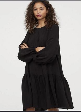 Чорна сукня h&m 3
