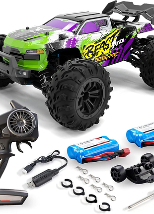 Радиоуправляемая машинка zll sg116 pro на пульте rc автомобиль внедорожник до 40 км/ч 1:16 2 акб